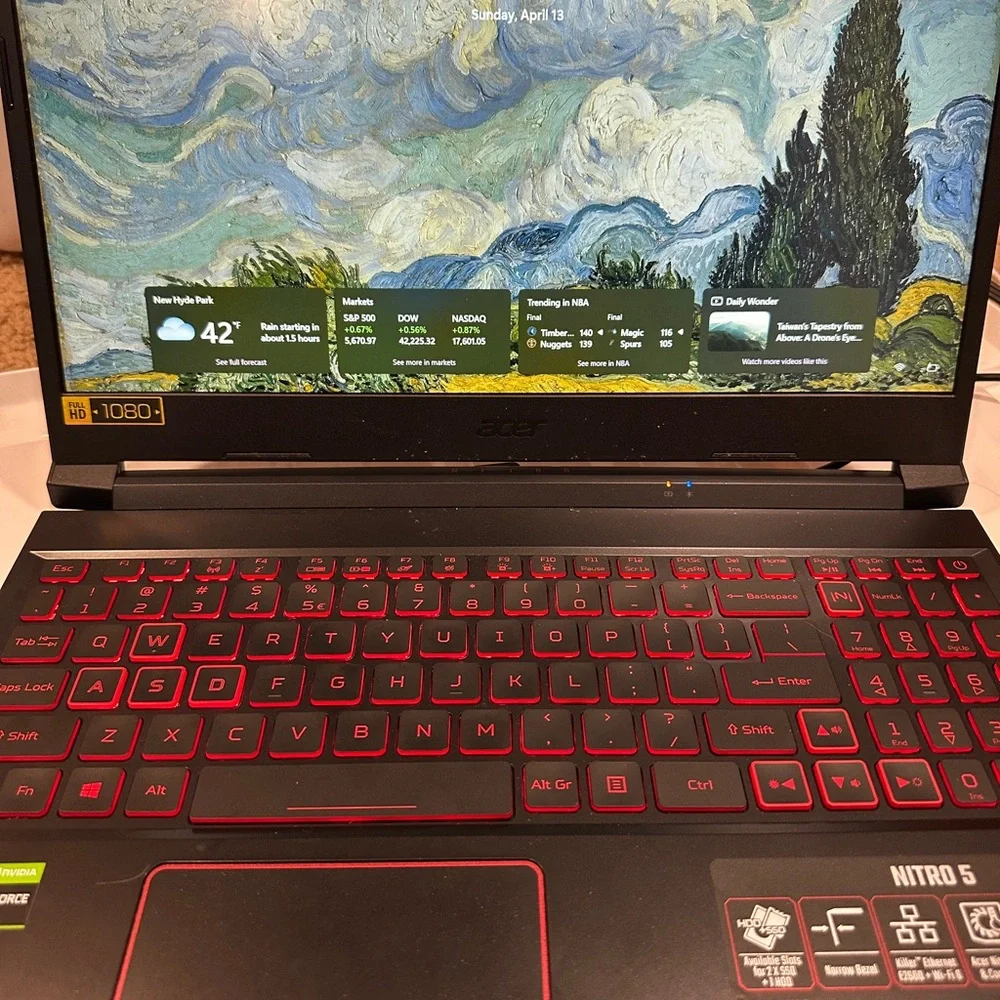 Acer Black Laptop